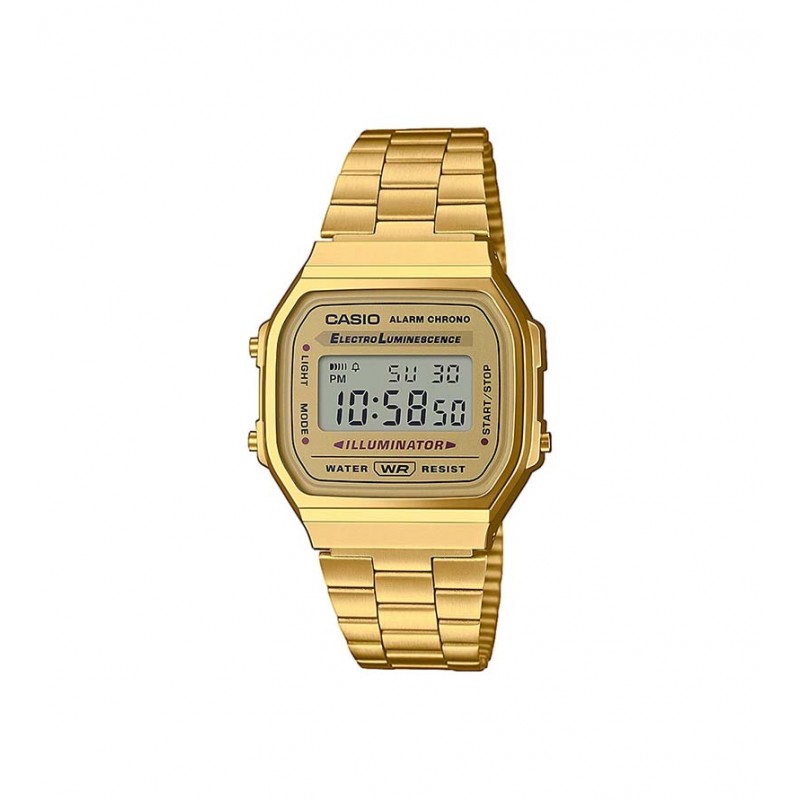 RELOJ CASIO DORADO DIGITAL                                                                          