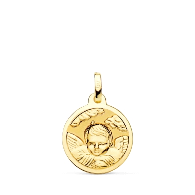 Medalla realizada en oro de 18 quilates