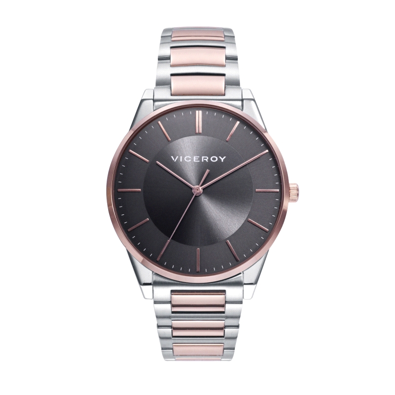 RELOJ ACERO IP ROSA BRAZALETE SR VA                                                                 