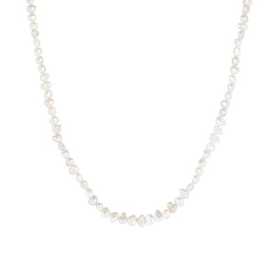 COLLAR PERL.CULT.BARR.3-4MM 39+6CM                                                                  