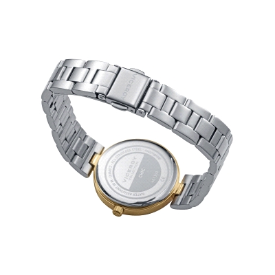 RELOJ ACERO IP DORADO BRAZALETE SRA VA                                                              