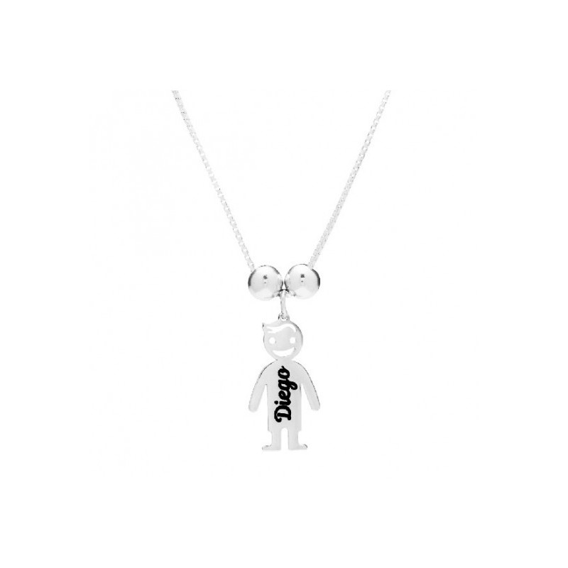 PLATA COLGANTE NIÑO PERSONALIZADO                                                                   