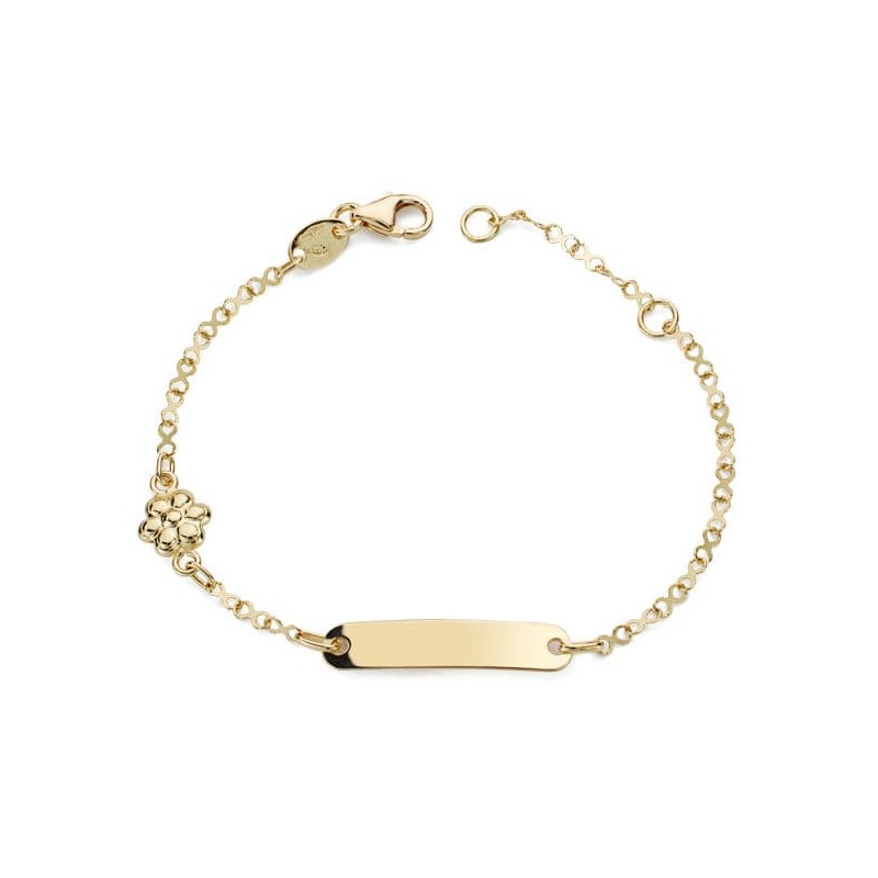 ESCLAVA MOTIVO FLOR 14 CM                                                                           