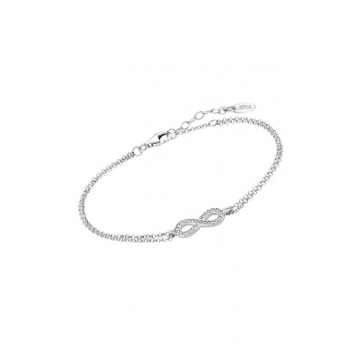 LOTUS SILVER PULSERA SRA.DOBLE.INFINITO                                                             