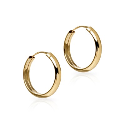 PENDIENTES ARO 18 K 14 X 3 MM