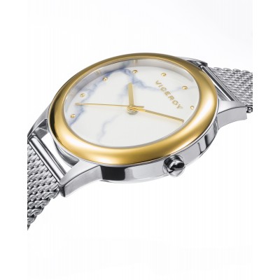 RELOJ ACERO IP DORADO BRAZALETE SRA VA                                                              