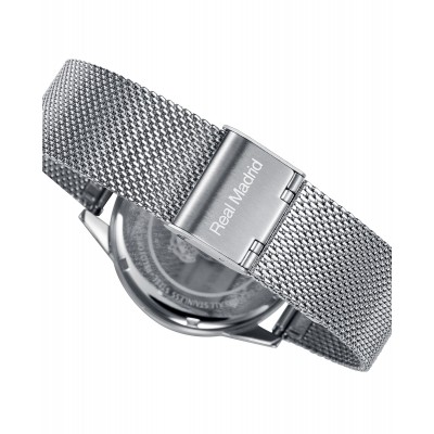 RELOJ ACERO IP AZUL BRAZALETE VA R. MADRID                                                          