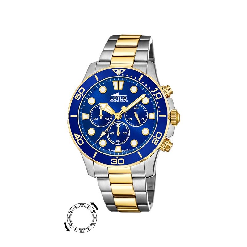LOTUS CAB.CRONO BICO.ESF.AZUL.                                                                      